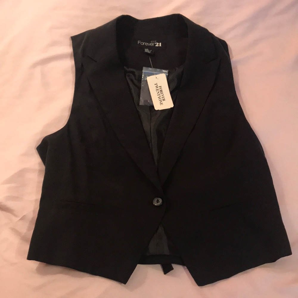 Forever 21 Women’s Lg Dressy Vest